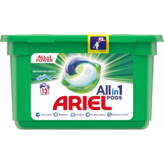 Ariel kapsle 13ks MontSpring /bílé i bar | Prací prostředky - Prací gely, tablety a mýdla Ariel kapsle 13ks MontSpring /bílé i bar | Prací prostředky - Prací gely, tablety a mýdla